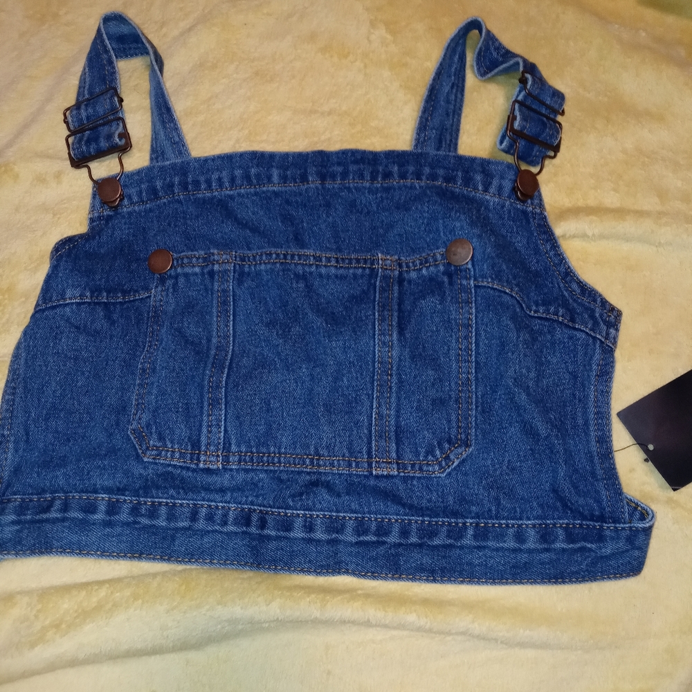 Jean Crop top